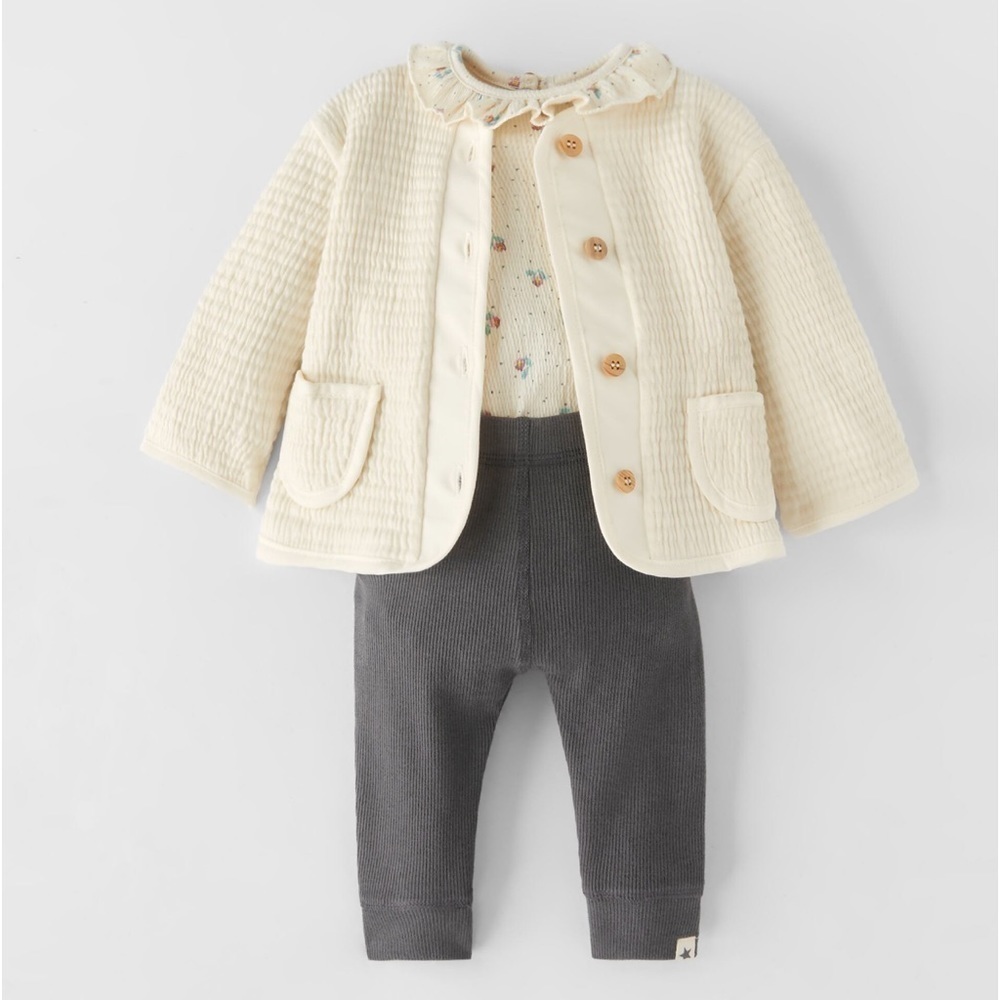 Zara Textured Jacket - Picture 2 of 10